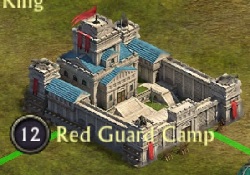 Guns of Glory Red Guards Camp Icon