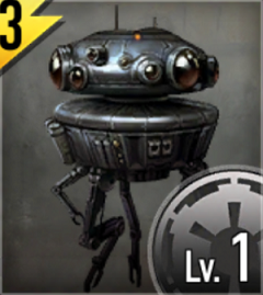 Star Wars Force Arena Probe Droid Icon