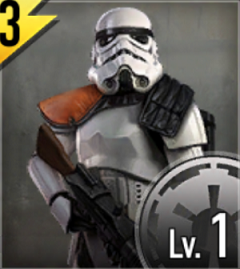 Star Wars Force Arena Sandtrooper Icon