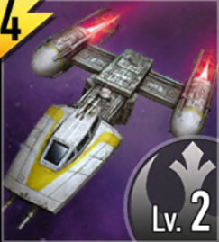 Star Wars Force Arena Y Wing Icon